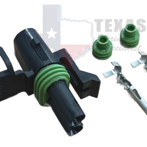 4WD WEATHERPACK 2-PIN CONNECTOR KIT
