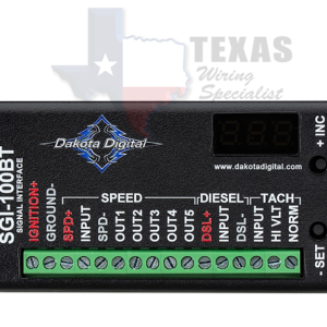 UNIVERSAL SPEEDOMETER AND TACHOMETER INTERFACE